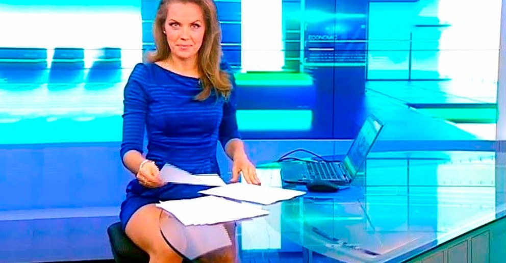 Ведущая Melissa Theuriau .порно