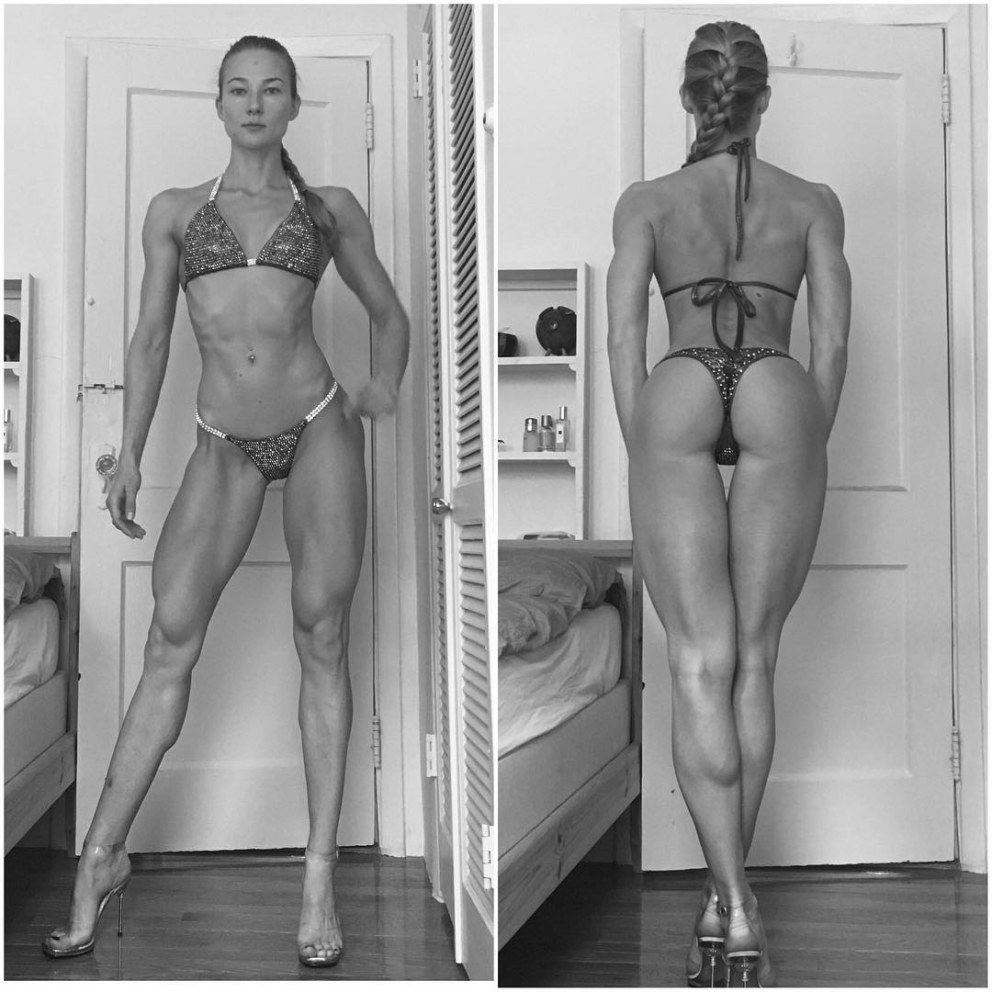 Анна Киселева фитнес бикини